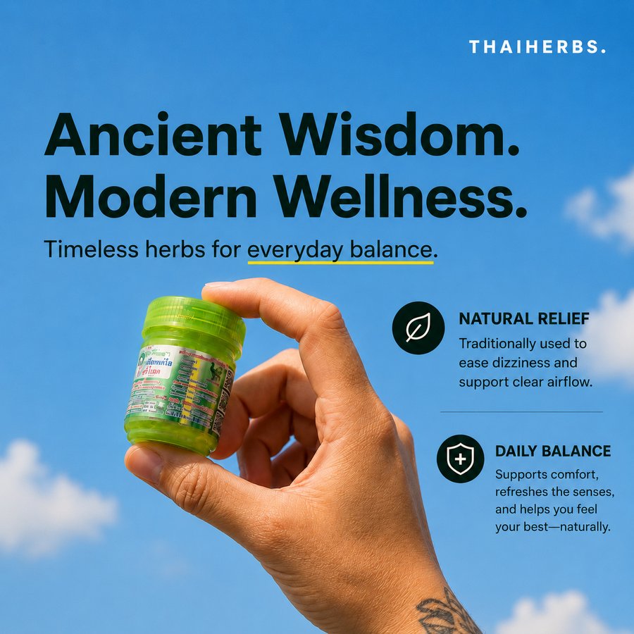 Pocket-sized Thai herbal inhaler