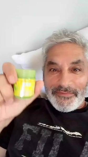 Real customer using the Thai herbal inhaler